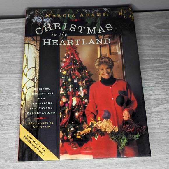 Christmas in the Heartland by Marcia Adams; Jon Jensen Hard Cover Book - Picture 1 of 8